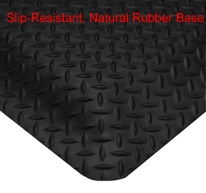Slip-Resistant Diamond Plate Anti-Fatigue Mats